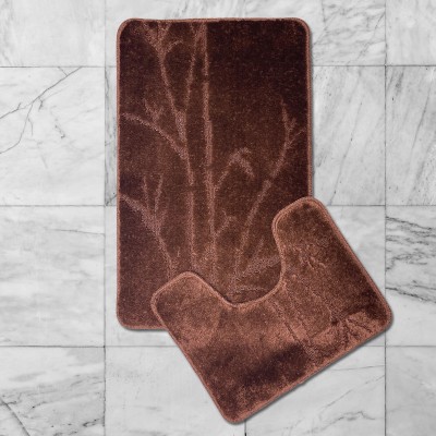 Fürdőszobaszőnyeg Tender/Bambu barna 5002 2 részes 50x80 cm