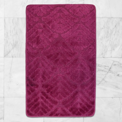 Fürdőszobaszőnyeg Crocus rózsaszín 2527 1 részes 50x80 cm