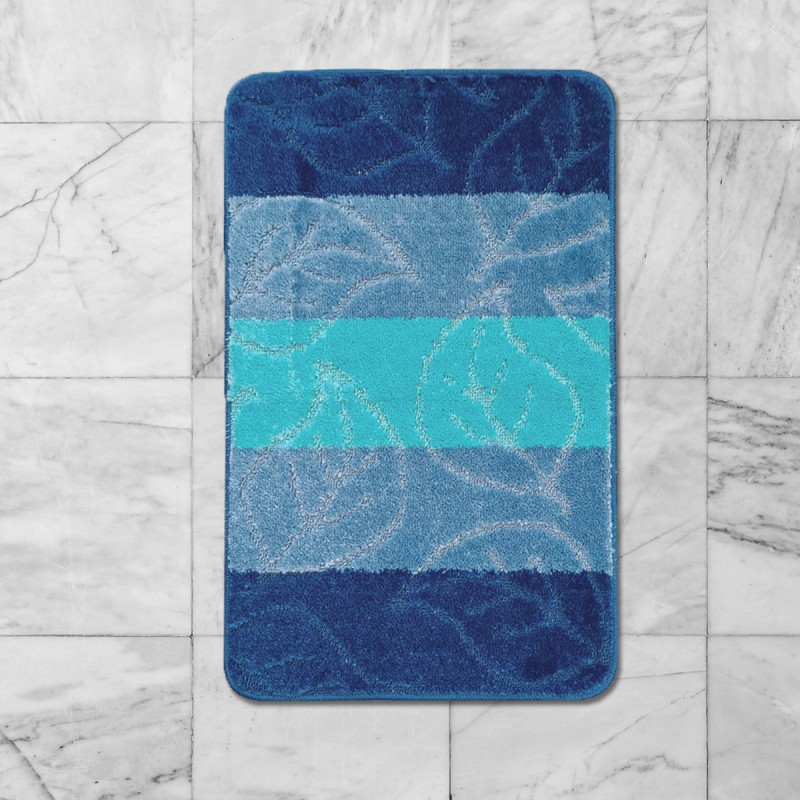Fürdőszobaszőnyeg Aquarius/Flavia kék 0013 1 részes 50x80 cm