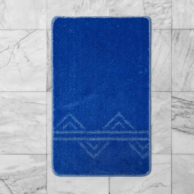 Fürdőszobaszőnyeg Ragni kék 1 részes 50x80 cm