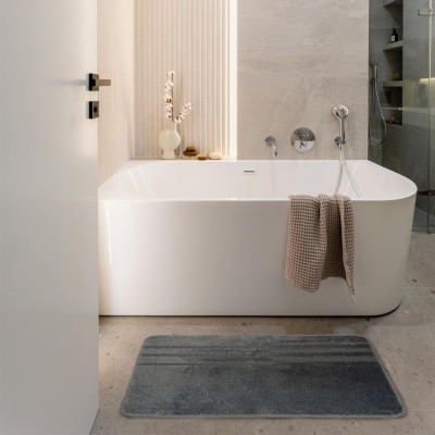 Fürdőszobaszőnyeg Marsali szürke 1 részes 50x80 cm