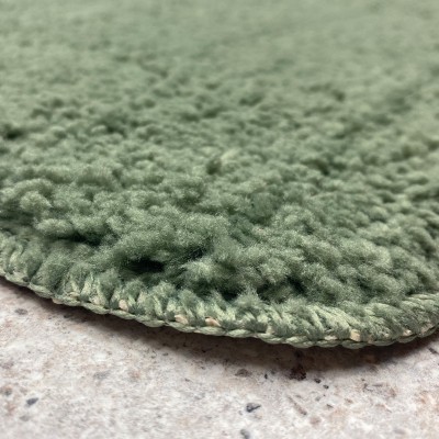 Fürdőszobaszőnyeg Maxiform/Plain zöld 1 részes 50x80 cm