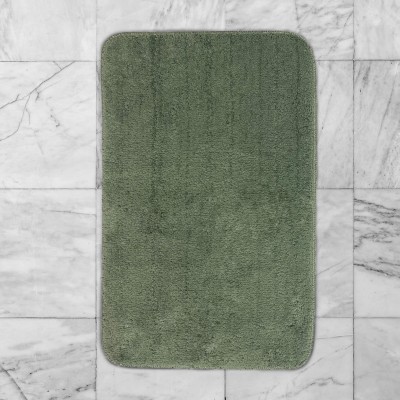 Fürdőszobaszőnyeg Maxiform/Plain zöld 1 részes 50x80 cm