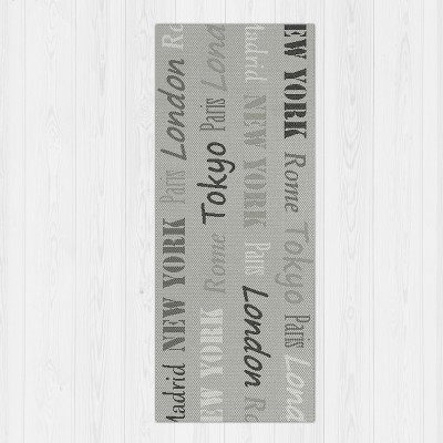 Konyhai szőnyeg Kitty szürke 34561/032 80x200 cm