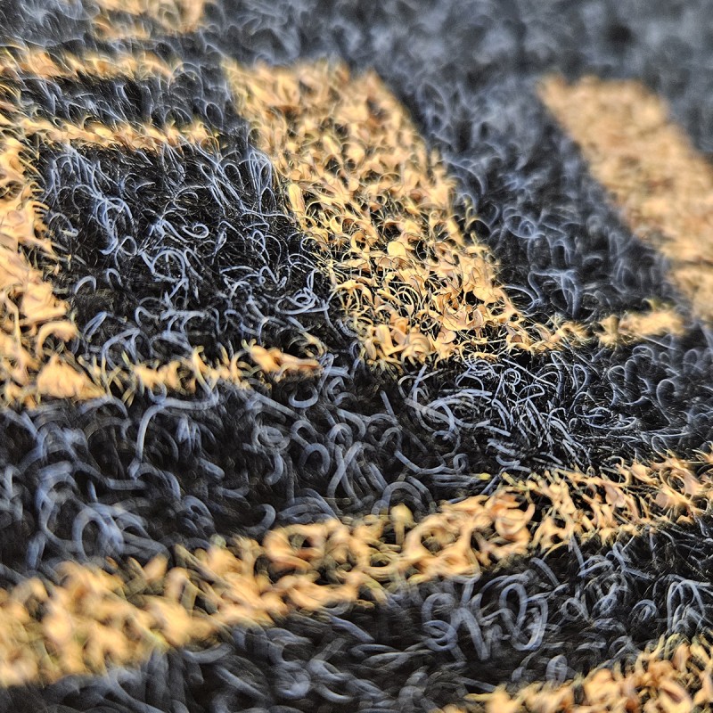 Lábtörlő At Home Modern Antracyt Hello 40x60 cm