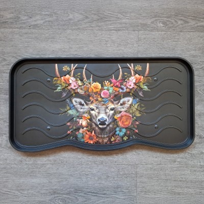 Cipőtartó tálca Printed Utility Tray Deer 38x75 cm