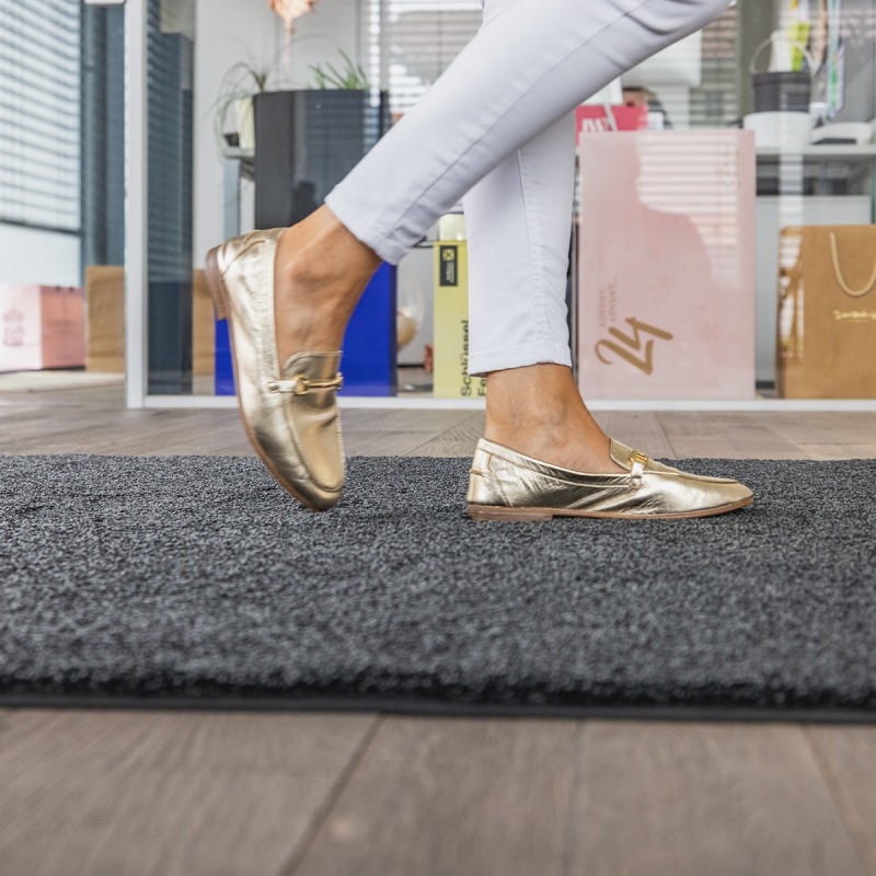 Közületi lábtörlő Eco Absorb szürke 85x120 cm