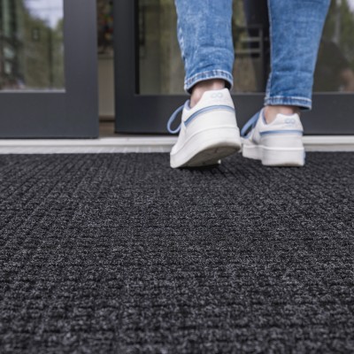 Közületi lábtörlő Water-Horse fekete 60x90 cm