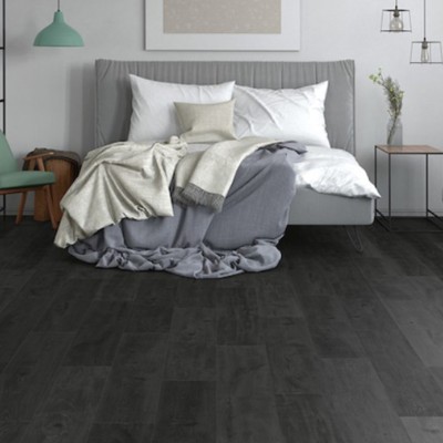 Prémium vízálló laminált padló 8 mm/32/V4 Fekete tölgy 52357