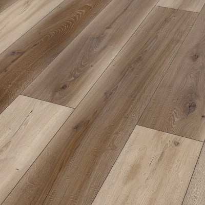 Prémium vízálló laminált padló 8 mm/32/V4 Barna Mix tölgy 52376