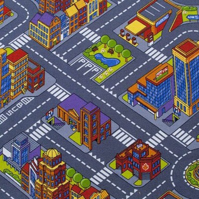 Egyedi méretű szőnyeg Big City szürke 97