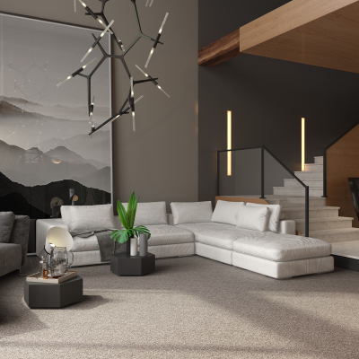 Padlószőnyeg Destiny barna 65 4 m