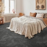 Padlószőnyeg Nobilis antracit 98 4 m