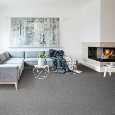 Padlószőnyeg Omnia szürke 92 4 m