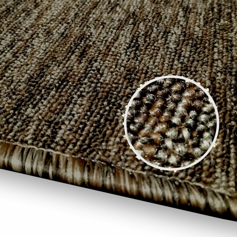 Padlószőnyeg Superstar sötétbarna 102 4 m