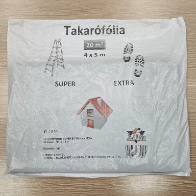 Takarófólia SUPER EXTRA (létrázható) 4x5m