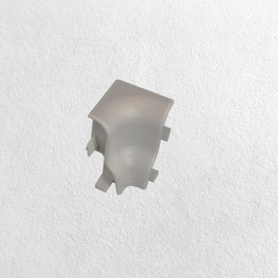 Szegélyléc belső sarokelem Megyerfa MDF szegélyhez 4 cm Szürke