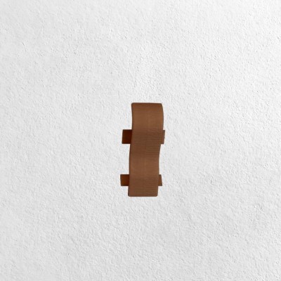 Szegélyléc toldó MDF szegélyhez 4 cm Mogyoró