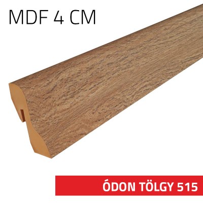 Szegélyléc MDF 4 cm Ódon tölgy 515