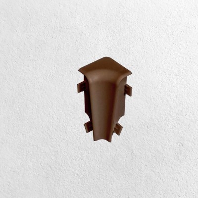 Szegélyléc belső sarokelem Megyerfa MDF szegélyhez 6 cm Antik