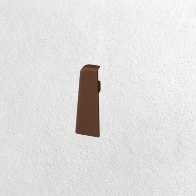 Szegélyléc jobb végzáró MDF szegélyhez 6 cm Antik