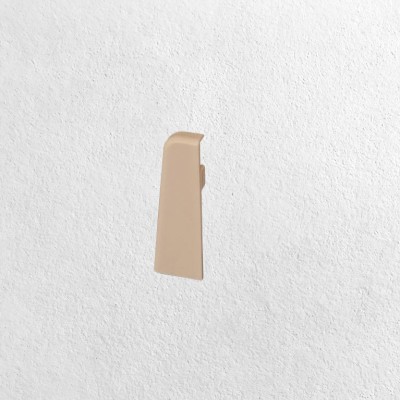 Szegélyléc jobb végzáró MDF szegélyhez 6 cm Country