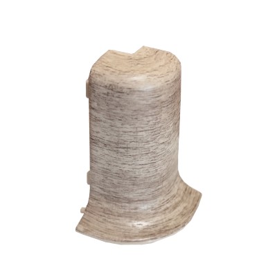 Szegélyléc 10556 külső sarokelem műanyag 5 cm 0553 Canum tölgy