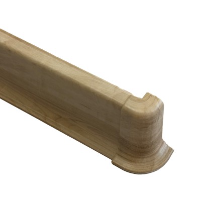 Szegélyléc 10556 külső sarokelem műanyag 5 cm 1595 Fehér juhar