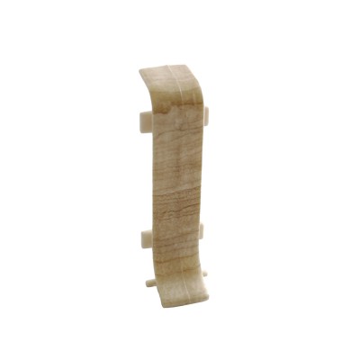 Szegélyléc 10556 toldó műanyag 5 cm 1595 Fehér juhar