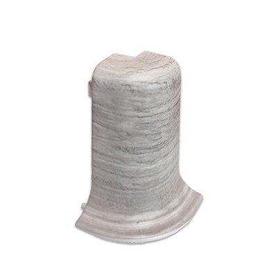 Szegélyléc 10556 külső sarokelem műanyag 5 cm 4305 Hamufehér