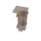 Szegélyléc 10556 belső sarokelem műanyag 5 cm 4544 Kaukázusi tölgy