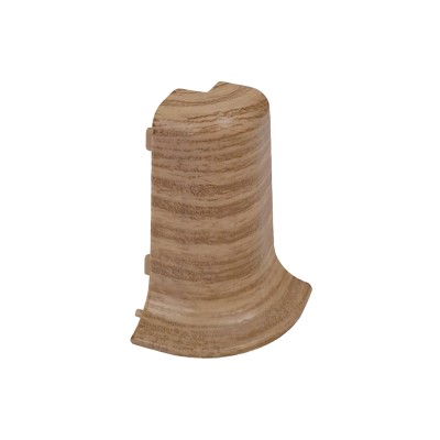 Szegélyléc 10556 külső sarokelem műanyag 5 cm 8602 Új tölgy