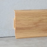 Szegélyléc 10556 műanyag 5 cm kábelcsatornás 8726 Calvados tölgy