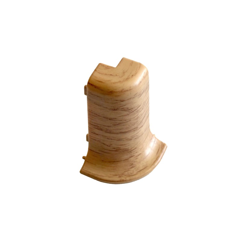 Szegélyléc 10556 külső sarokelem műanyag 5 cm 8726 Calvados tölgy