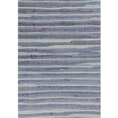Pamutszőnyeg Blue Saral Rug kék 70x140 cm