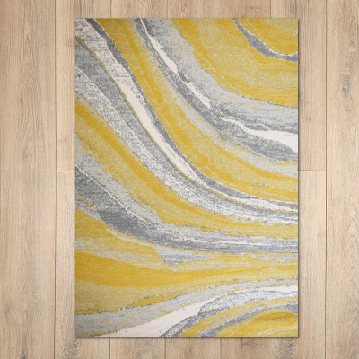 Szőnyeg Capri bézs/sárga 210MA/136 80x150 cm