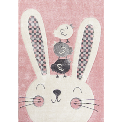 Szőnyeg Avanos Kids rózsaszín 8580A 160x230 cm