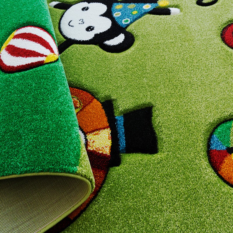 Szőnyeg Smart Kids zöld 22316 120x170 cm