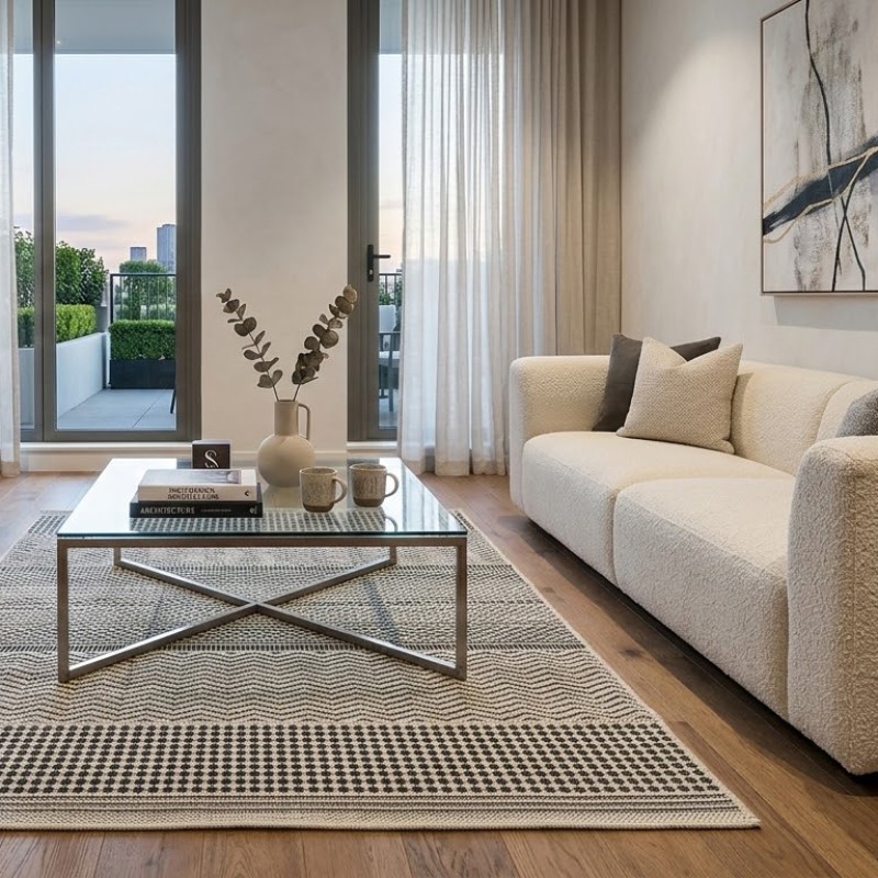 Szőnyeg Plutus szürke 1027-151 200x290 cm