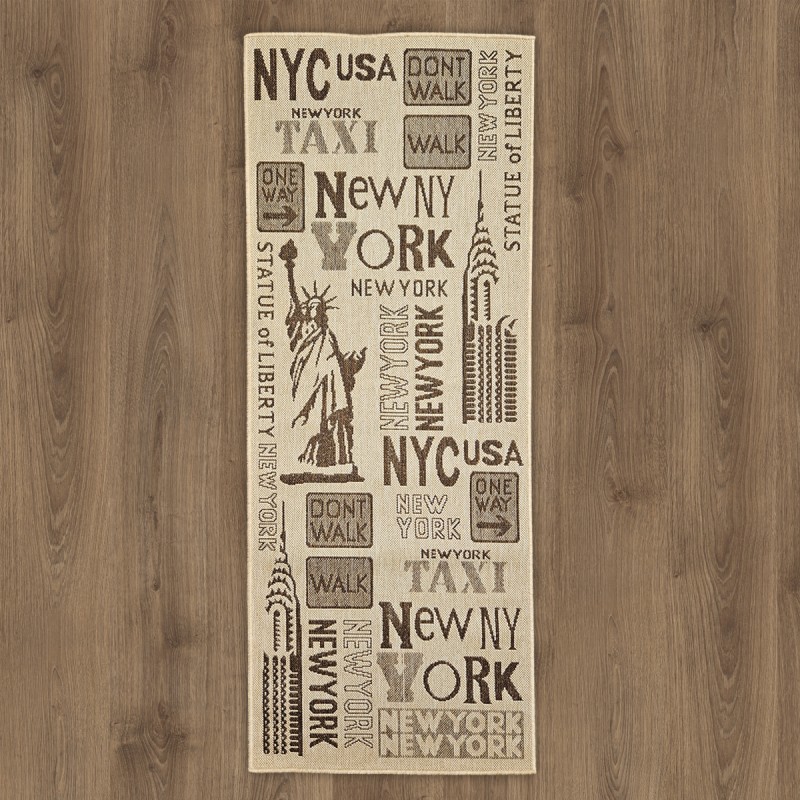 Konyhai szőnyeg Plutus bézs 1046-232 80x200 cm