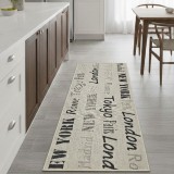 Konyhai szőnyeg Plutus szürke 1048-151 80x200 cm