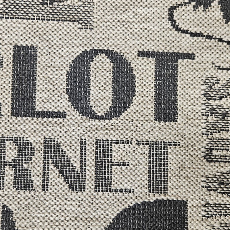 Konyhai szőnyeg Plutus szürke 1051-151 80x200 cm