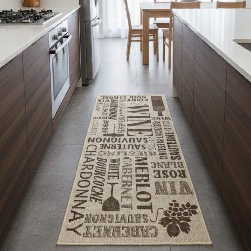 Konyhai szőnyeg Plutus bézs 1051-232 80x200 cm