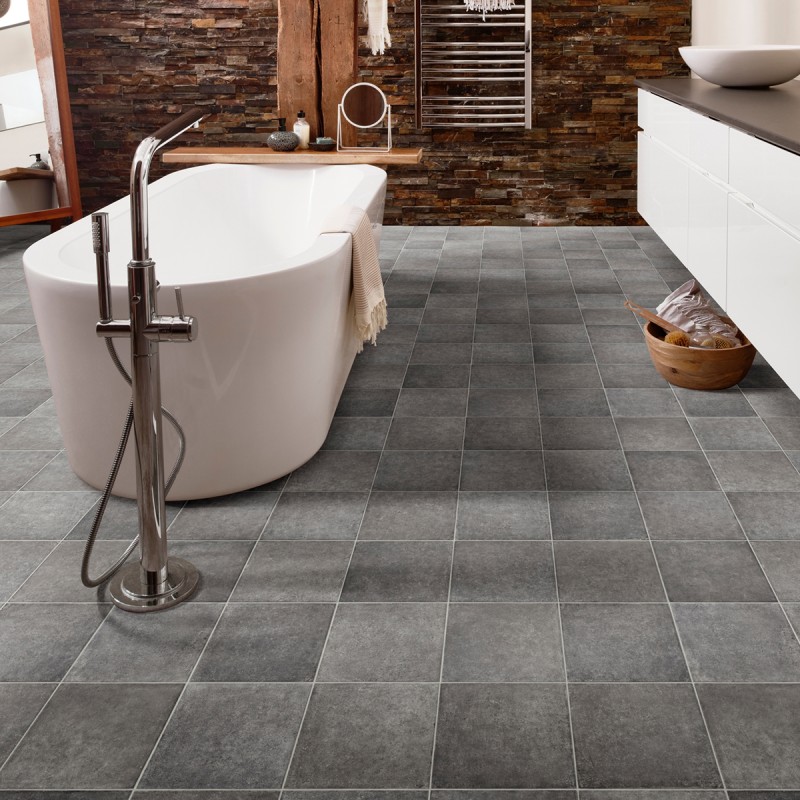 Tekercses vinyl padló Bingo Stone Fred 597 2 m