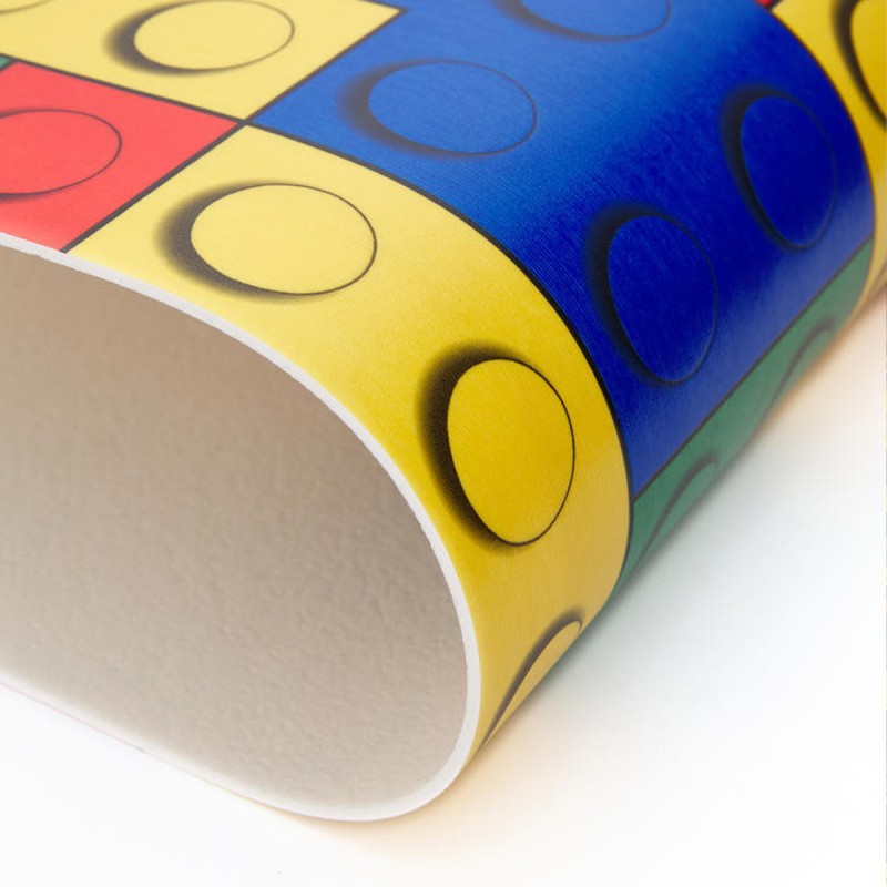 Tekercses vinyl padló Artifact Blocks T87 4 m