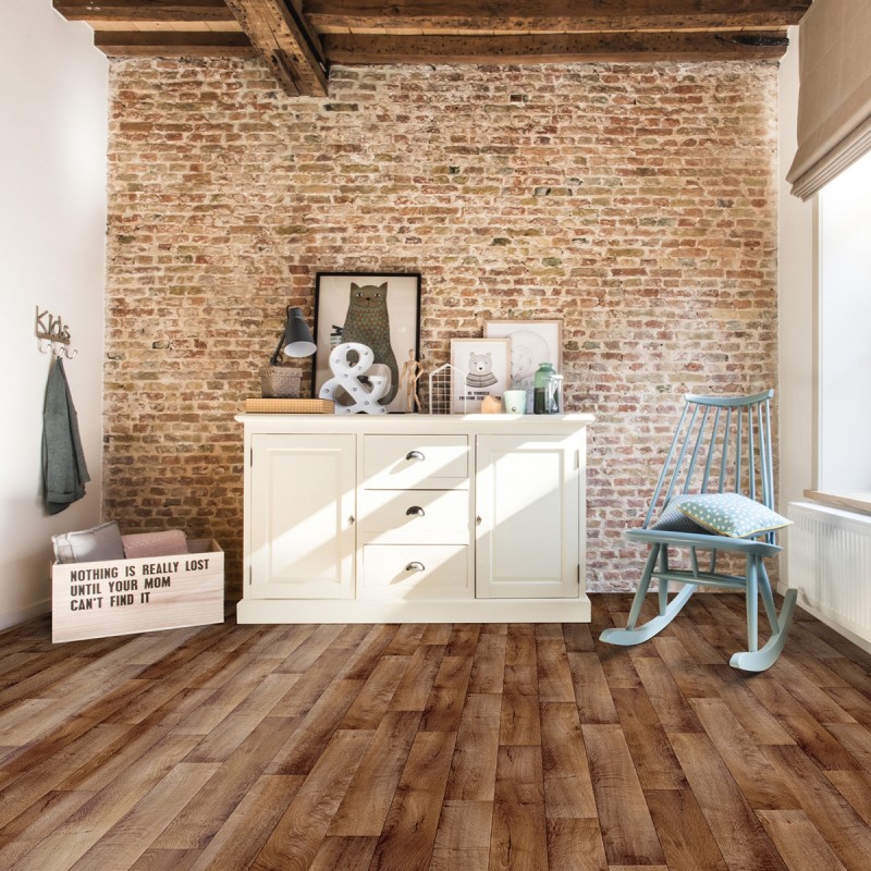 Tekercses vinyl padló Luna Burgos 744 2 m