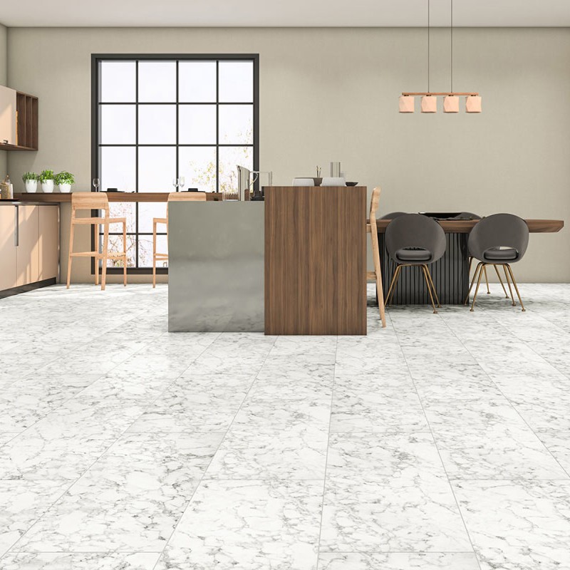 Vízálló laminált padló 10 mm/33/V4 Carrara FT011 (széles lap)