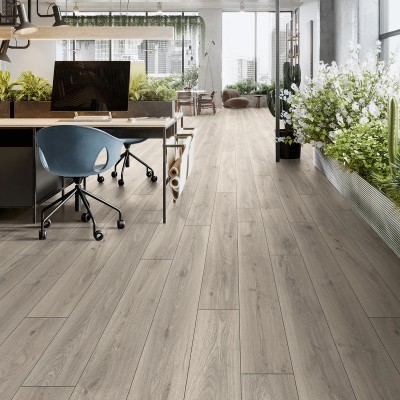 Vízálló laminált padló 8 mm/32/V4 Atlantic Silverdale tölgy K451 (Szinkronstruktúr)