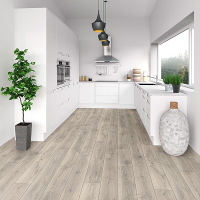 Vízálló laminált padló 8 mm/32/V4 Atlantic Silverdale tölgy K451 (Szinkronstruktúr)